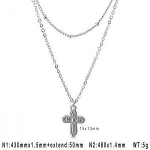 Stainless Steel Necklace - KN106842-Z
