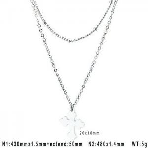 Stainless Steel Necklace - KN106843-Z