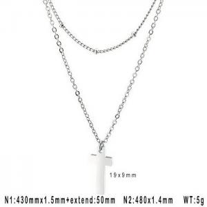 Stainless Steel Necklace - KN106845-Z