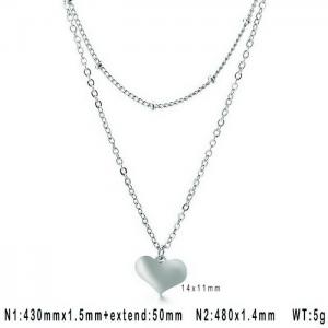 Stainless Steel Necklace - KN106849-Z