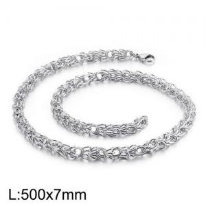 Stainless Steel Necklace - KN107386-Z