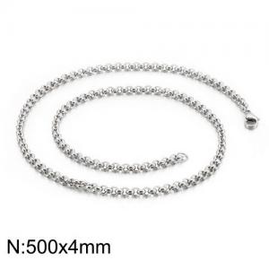 Stainless Steel Necklace - KN107417-Z