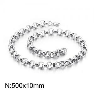 Stainless Steel Necklace - KN107420-Z