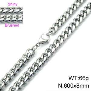 Stainless Steel Necklace - KN107600-Z