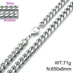 Stainless Steel Necklace - KN107601-Z