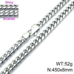 Stainless Steel Necklace - KN107604-Z