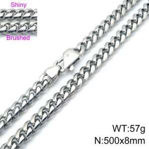 Stainless Steel Necklace - KN107605-Z