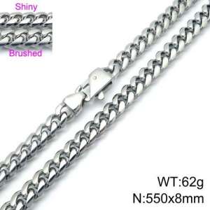 Stainless Steel Necklace - KN107606-Z