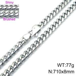 Stainless Steel Necklace - KN107609-Z