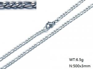 Stainless Steel Necklace - KN107637-Z