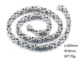 Stainless Steel Necklace - KN107647-Z