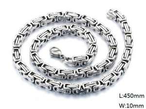 Stainless Steel Necklace - KN107649-Z