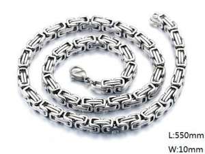 Stainless Steel Necklace - KN107651-Z