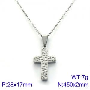 Stainless Steel Necklace - KN107670-KFC