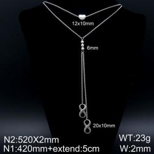 Stainless Steel Necklace - KN107915-Z
