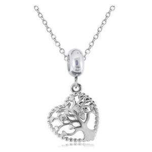 Stainless Steel Necklace - KN108678-PA