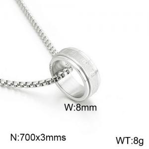 Stainless Steel Necklace - KN109043-K