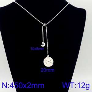 Stainless Steel Necklace - KN109449-Z