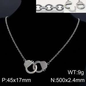 Stainless Steel Necklace - KN109634-Z