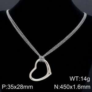 Stainless Steel Necklace - KN109663-Z