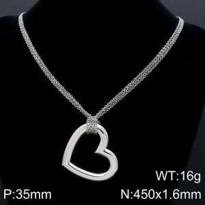 Stainless Steel Necklace - KN109665-Z