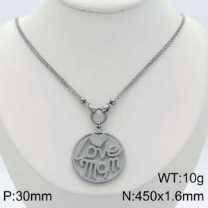 Stainless Steel Necklace - KN110168-Z