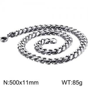 Stainless Steel Necklace - KN110266-Z