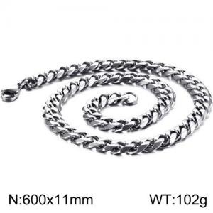 Stainless Steel Necklace - KN110268-Z