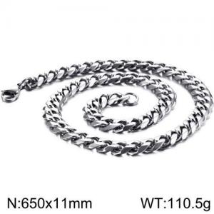 Stainless Steel Necklace - KN110269-Z