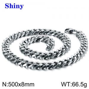 Stainless Steel Necklace - KN110272-Z