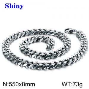 Stainless Steel Necklace - KN110273-Z