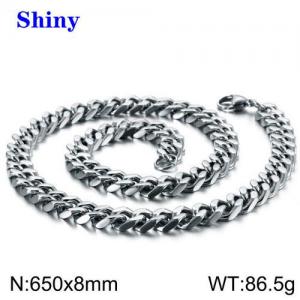 Stainless Steel Necklace - KN110275-Z