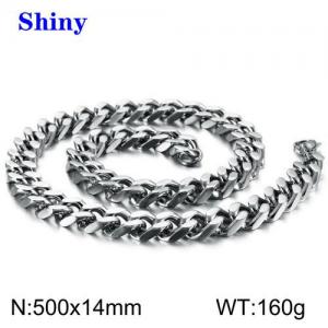 Stainless Steel Necklace - KN110284-Z