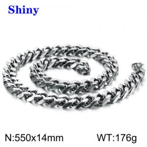 Stainless Steel Necklace - KN110285-Z