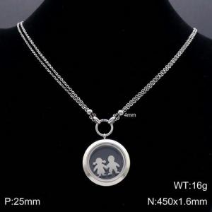 Stainless Steel Necklace - KN110780-Z