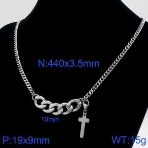 Stainless Steel Necklace - KN110859-Z