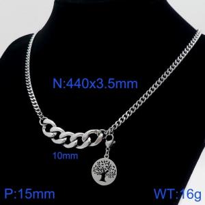 Stainless Steel Necklace - KN110864-Z