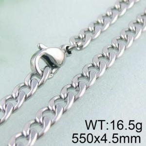 Stainless Steel Necklace - KN11130-Z