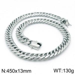 Stainless Steel Necklace - KN111346-Z