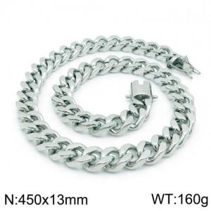 Stainless Steel Necklace - KN111352-Z