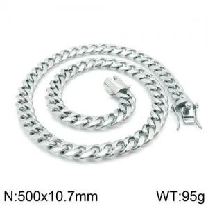 Stainless Steel Necklace - KN111365-Z