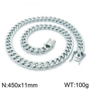 Stainless Steel Necklace - KN111376-Z