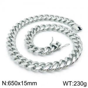 Stainless Steel Necklace - KN111416-Z