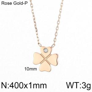 Stainless Steel Necklace - KN111616-LX