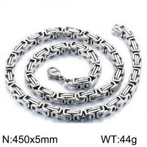 Stainless Steel Necklace - KN111966-Z