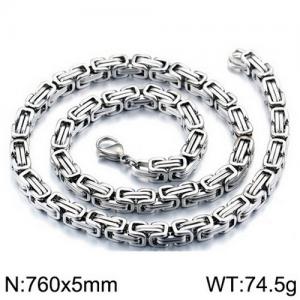 Stainless Steel Necklace - KN111969-Z