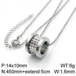 Stainless Steel Necklace - KN112238-GC
