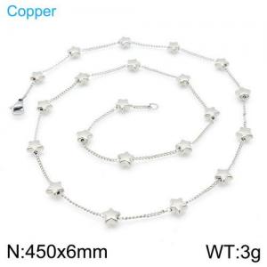 Copper Necklace - KN112352-Z