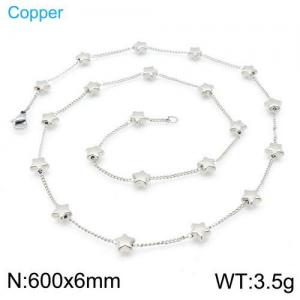 Copper Necklace - KN112355-Z