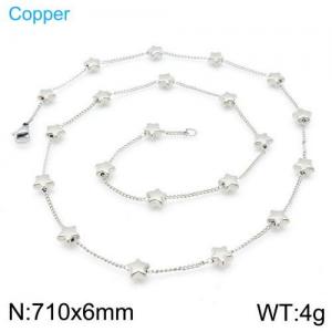 Copper Necklace - KN112357-Z